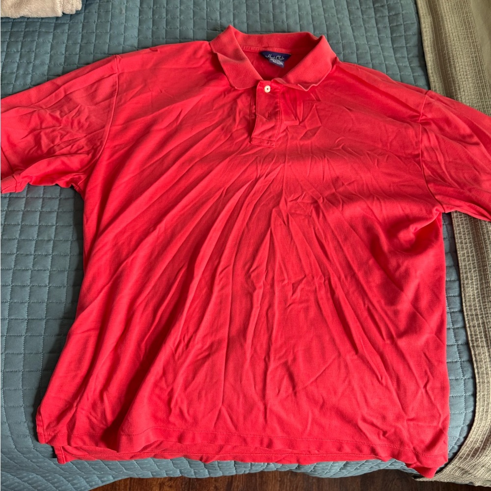 Hunt Club Vibrant coral Polo Shirt